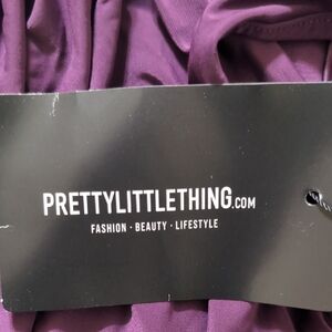 PrettyLittleThing Rich Purple Garment